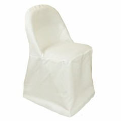 YCC Linens – 6 Pack Polyester Folding Chair Covers for Standard Folding Chairs