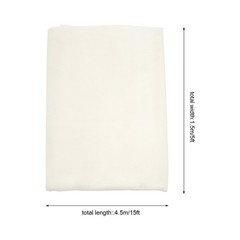 6PCS Beige Ceiling Drapes, Wedding Ceiling Draping, Backdrop Curtains For Party