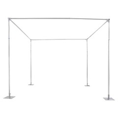 4-Post Background Stand Wedding&Party Decor Backdrop Stand Kit Floor-Mount