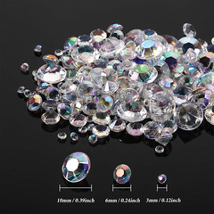 4000 Pieces Diamonds Crystals Acrylic Gems Wedding Table Scattering Gemstones Ch