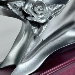 Bond of Marriage With This Ring Silver – Wedding Gift Sculpture Anniversary