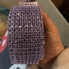 DIAMOND MESH WRAP ROLL RHINESTONE SPARKLE BLING RIBBON