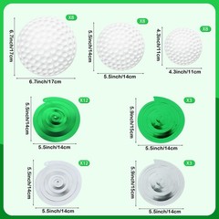 54Pcs Golf Hanging Swirls Party Decorations Golf Theme Birthday Party Decorat…