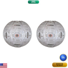 Beistle 2Piece Space Station Paper Lanterns 15.5 Multicolored 59895