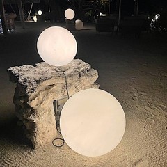 16″ ASSORTED LED Ball Orb Battery Operated FLOATING POOL LIGHT Wedding Party