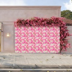 Flower Backdrop Wedding 12 Packs 15×15 in 3D Floral Rose Wall Panels Background