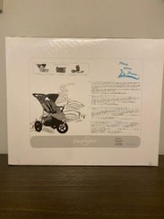 EasyWalker SKY Pimp Your Pram Set Flame Pattern Red/Pink/Orange Free Shipping